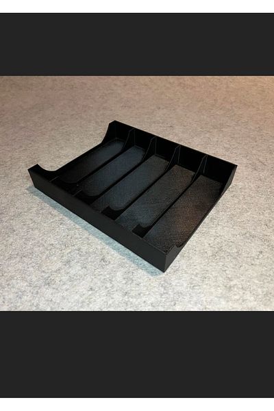 Bofen Cassette Rack Cassette Holder Cassette Box for 5 Cassette Collection