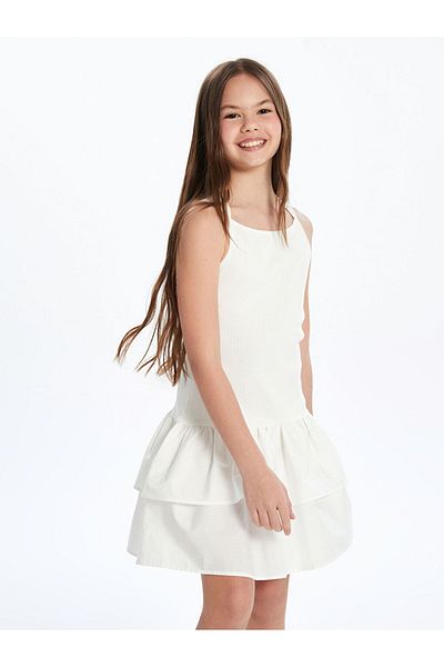 LC Waikiki Square Collar Girl's Dress