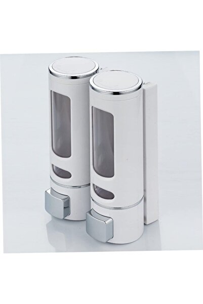 ALBBEK 2 ΤΕΜ. Δοχείο υγρού σαπουνιού 400ml Επιτοίχιος διανομέας σαπουνιού ντους Σαπουνιού σαμπουάν Κουζίνας Μπάνιου A-52