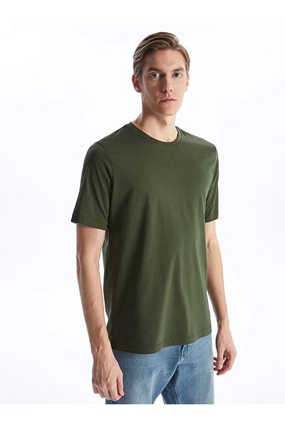 LC Waikiki Lc Waiki Classic Crew Neck Short Sleeve Combed Cotton Men's T-Shirt