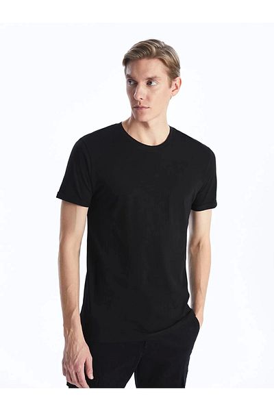 LC Waikiki Lc Waiki Classic Crew Neck Short Sleeve Combed Cotton Men's T-Shirt