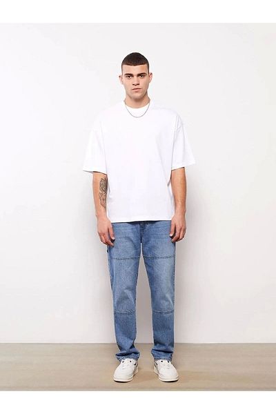 LC Waikiki Lc Waiki Casual Crew Neck Short Sleeve Combed Cotton Men's T-Shirt