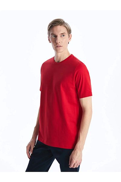 LC Waikiki Lc Waiki Classic Crew Neck Short Sleeve Combed Cotton Men's T-Shirt
