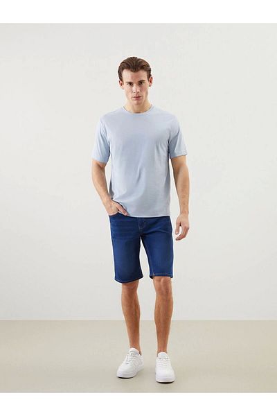 LC Waikiki Lc Waiki New Season Crew Neck Combed Cotton Men's T-Shirt - S50839Z8