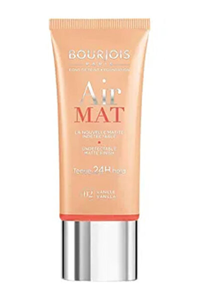 Bourjois كريم أساس إير مات للنساء من بورجوا - فانيليا 02، 30 مل، لجميع أنواع البشرة