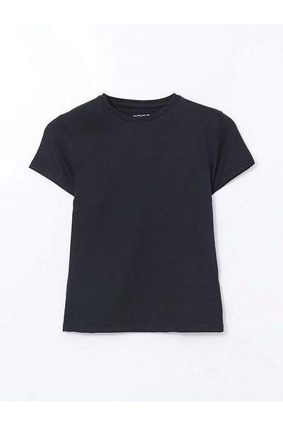 LC Waikiki Lc Waiki Koor Black Crew Neck Women's T-Shirt
