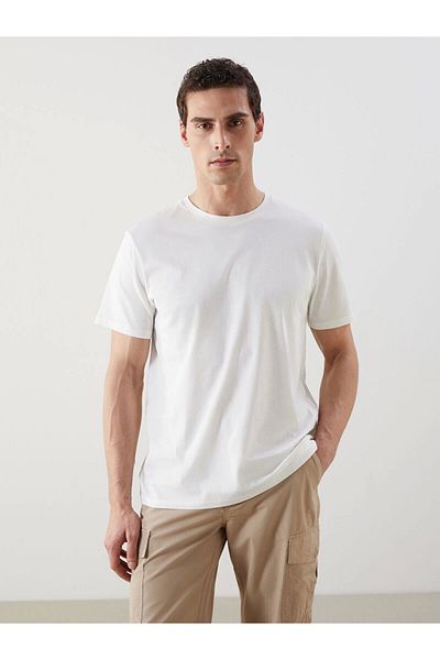 LC Waikiki Lc Waiki Crew Neck Combed Cotton Men's T-Shirt