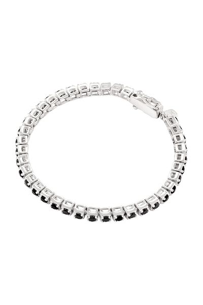 KUZZOI Armband Herren Tennisarmband Elegant mit Zirkonia Kristallen in 925 Sterling Silber