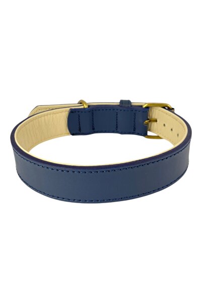 Canini Collar %100 Hakiki Deri Vintage Köpek Tasması, Yumuşak İç Katman, Dayanıklı ve Şık Tasarım Boyun Tasması