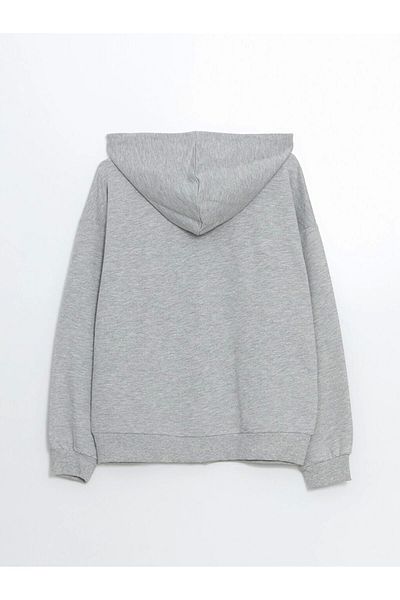 LC Waikiki Lc Waiki Hooded Oversize Women's Zippered Sweatshirt