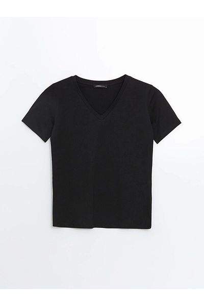 LC Waikiki Lc Waiki New Season V-Neck Women's T-Shirt - S5Fp46Z8