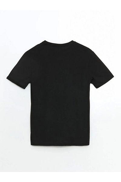 LC Waikiki Lc Waiki Maternity Black Crew Neck Maternity T-Shirt
