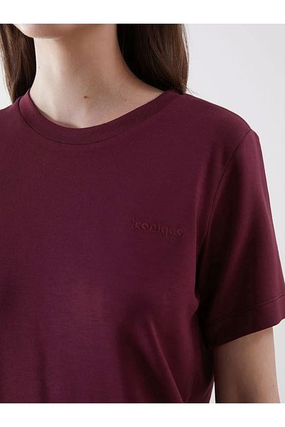 LC Waikiki Lc waiki vision black bicycle collar women's t-shirt