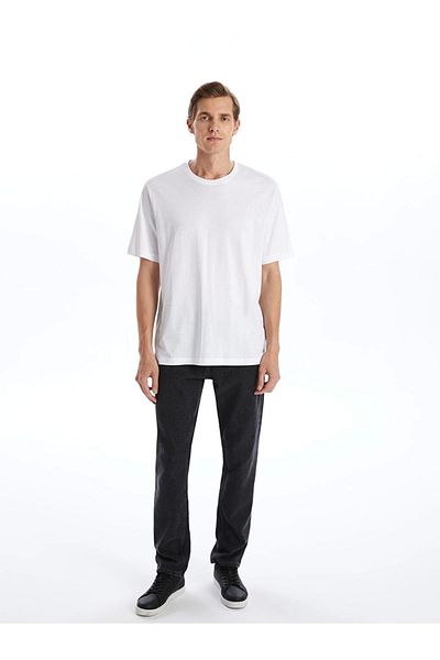 LC Waikiki Lc Waiki Standard Fit 100% Cotton Combed Fabric Men's T-Shirt