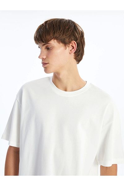 LC Waikiki Lc Waiki New Season Crew Neck Combed Cotton Men's T-Shirt - S52607Z8