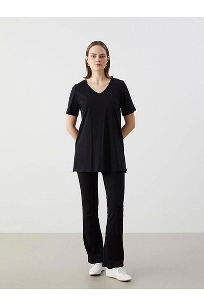 LC Waikiki Lc Waiki Comfort V-Neck Women's T-Shirt
