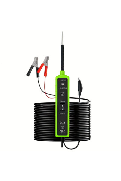 choice2 جهاز اختبار كهربائي رقمي للسيارات، أخضر اللون، مسبار دائرة طاقة السيا...