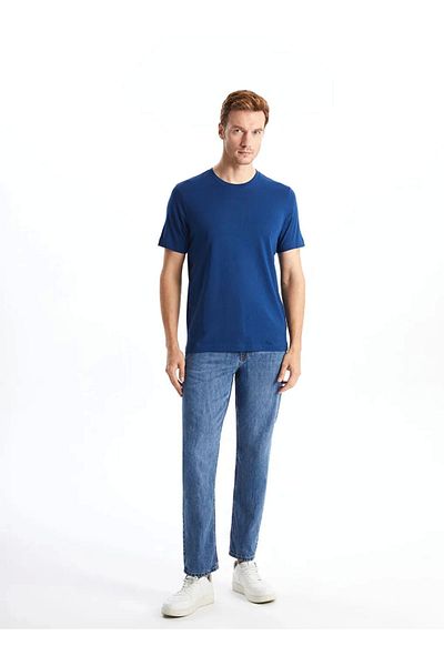 LC Waikiki Lc Waiki Crew Neck Short Sleeve Combed Cotton Men's T-Shirt