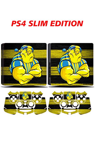 KT Decor Sarı Kanarya Playstation 4 Full Sticker Kaplama Seti
