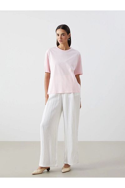 LC Waikiki Lc Waiki Crew Neck Oversize Women's T-Shirt