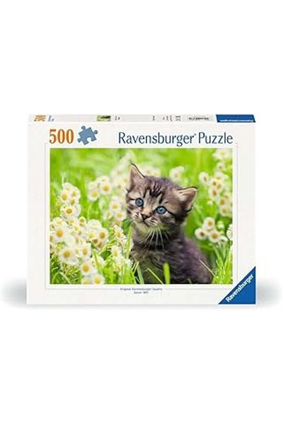 STOREMAX Ravensburger 500P Puzzle Cat Foto, Puzzle
