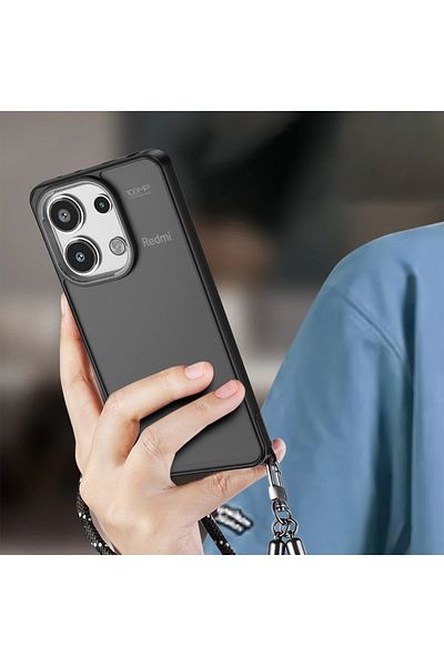 CepteToptan حافظة هاتف Xiaomi Redmi Note 13 4G غطاء أنيق - أسود - MKİ9292-6917