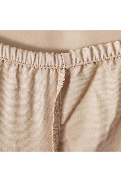 Danube Home Serene 2 Piece 300 Tc Cotton Twin Fitted Sheet Set 120X200 + 25Cm,50X75Cm Beige|100% Cotton-300 TC