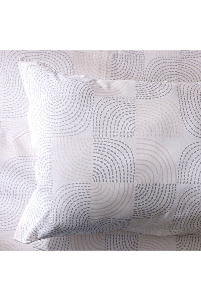 Danube Home Bliss 2 Piece Single Fitted Sheet Set 120X200 Cm Peach | Cotton /Viscos-180 Thread Count