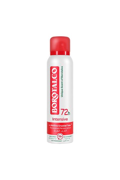 Borotalco 72h Intensive Deo Spray for Women – 150ml Long-Lasting Freshness