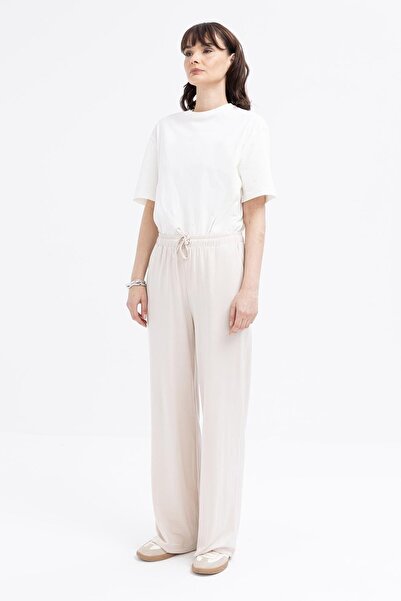 ALLDAY Φαρδιά φούτερ με πέτρινο κορδόνι και τσέπες