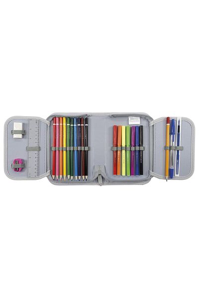 OEM Equipped pencil case for school and preschool children, BackUp, animals PB5SW11