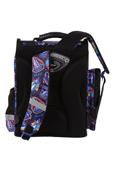 OEM Ergonomický školní batoh pro chlapce, Derform Future, vesmírné rakety