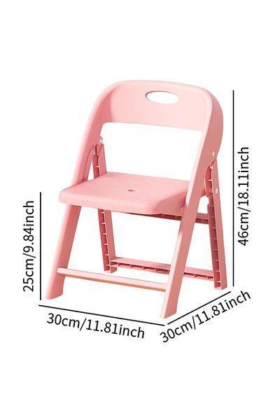 rexa Kids Foldable Plastic Chair – Lightweight, Durable & Portable for Indoor and Outdoor Use