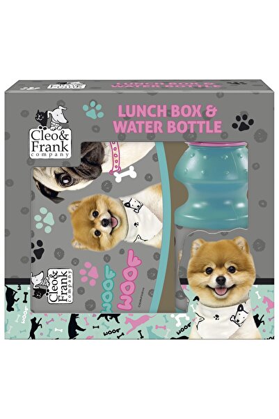 OEM Sada sendvičové krabičky a lahve na vodu, Derform ZSBCF28, pro štěňata