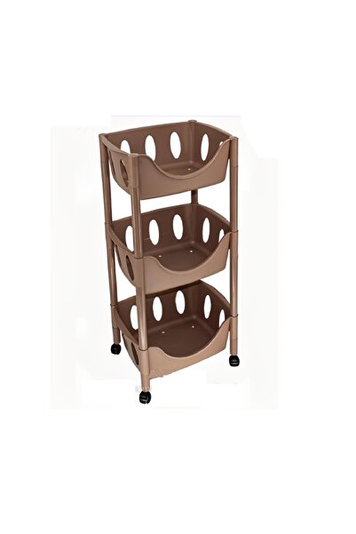 rexa صناديق تخزين قابلة للتكديس بثلاث طبقات - سلة متعددة الأغراض للاستخدام في المطبخ والمكتب والحمام