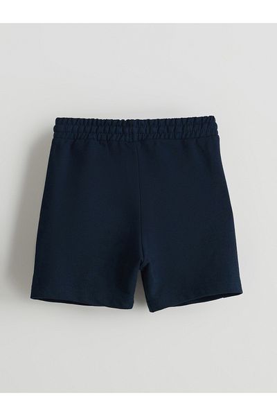 LC Waikiki Elastic Waist Printed Baby Boy Shorts