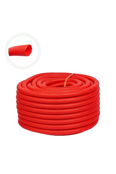COBI SMART® Tub copex flexibil, diametru 20 mm, 100 m, ignifug, portocaliu, polietilena - COBI SMART®