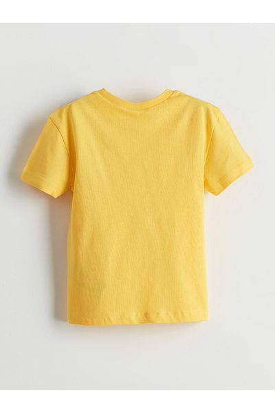 LC Waikiki Crew Neck Printed Boy's T-Shirt