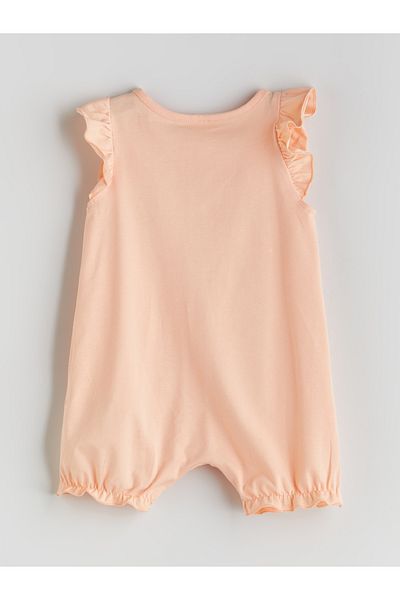 LC Waikiki Apple Printed Baby Girl Jumpsuit
