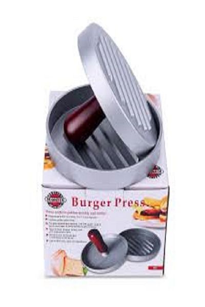 Generic 2pcs Burger Press Machine | Hamburger Patty Maker | Non-Stick Aluminum Mold