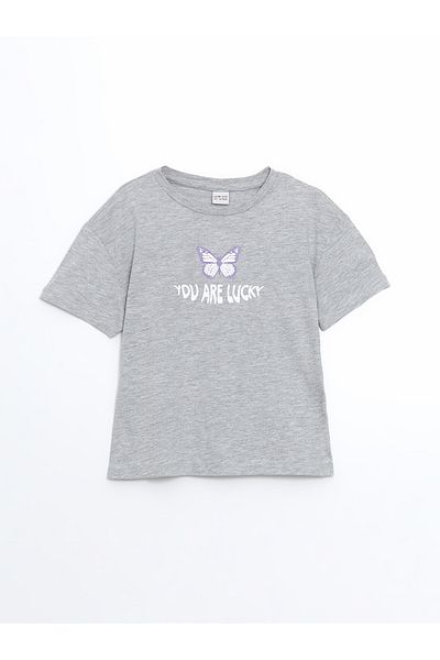 LC Waikiki Crew Neck Girl's T-Shirt