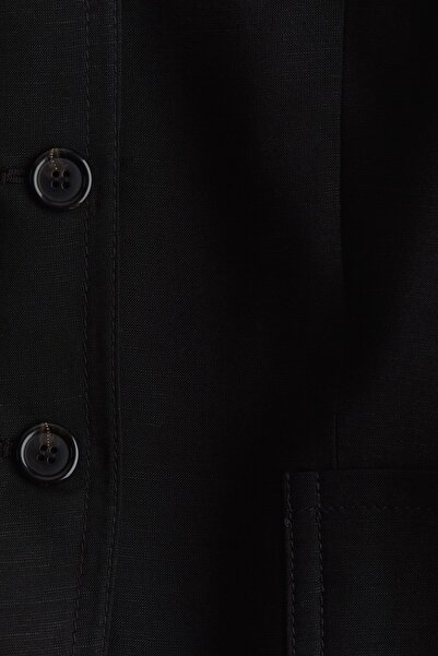 H&M Keten Karışımlı Blazer