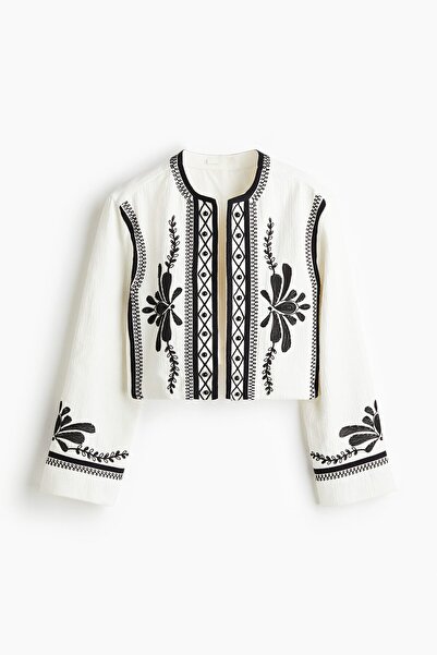 H&M İşlemeli Ceket