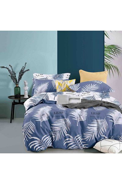 CHIRASO Lenjerie CHIRASO FINET 4 Piese, 1 Persoană, Cearceaf 155x230 cm, Imprimeu Vesel si Colorat