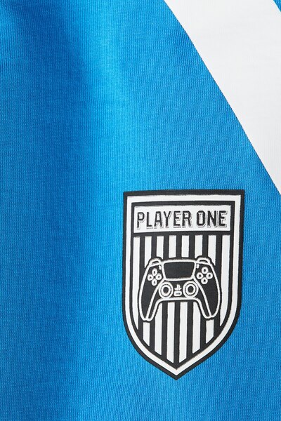 H&M Baskı Motifli ve Pamuklu Tişört