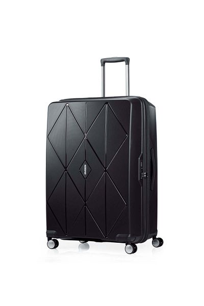 American Tourister ARGYLE 81cm Hard-Shell Spinner Luggage – TSA Lock, Black