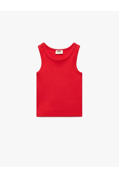 Koton Cotton Crew Neck Sleeveless Camisole Basic Undershirt
