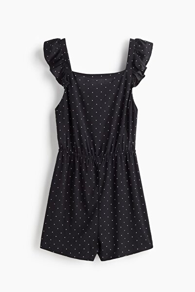 H&M Arkası Bağcıklı Tulum