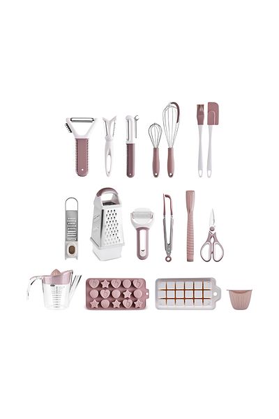 Karaca Crick Crack Harmony 17 Piece Kitchen Set