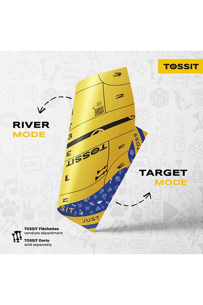 Tossit TOSSIT Game Board – Family Version
